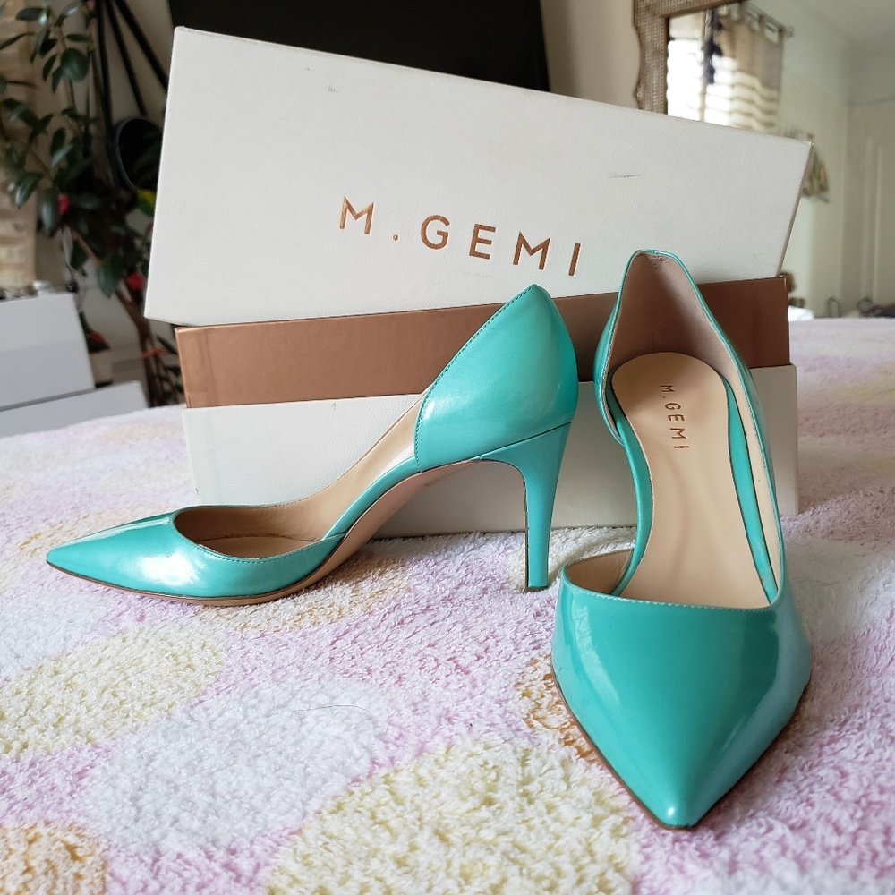Mint Pumps Handmade